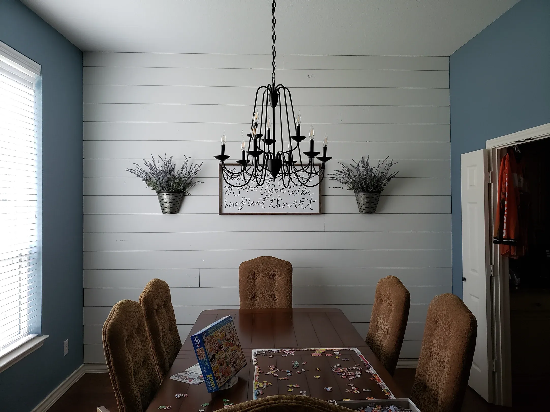 Shiplap Accent Wall